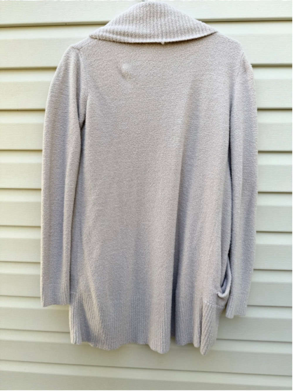 Barefoot Dreams CozyChic Lite Cardigan XS/S Pink Beige Soft Duster - Picture 4 of 6